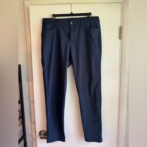 Lulu Lemon Men’s ABC Slim-Fit Pant - Navy